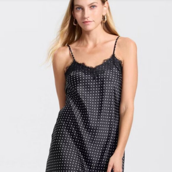 A New Day Women's Black and White Bodycon-dress, Large - Picture 1 of 5